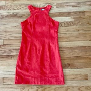 Nicely fitted & Flattering CK Bradley Stretch Linen Dress